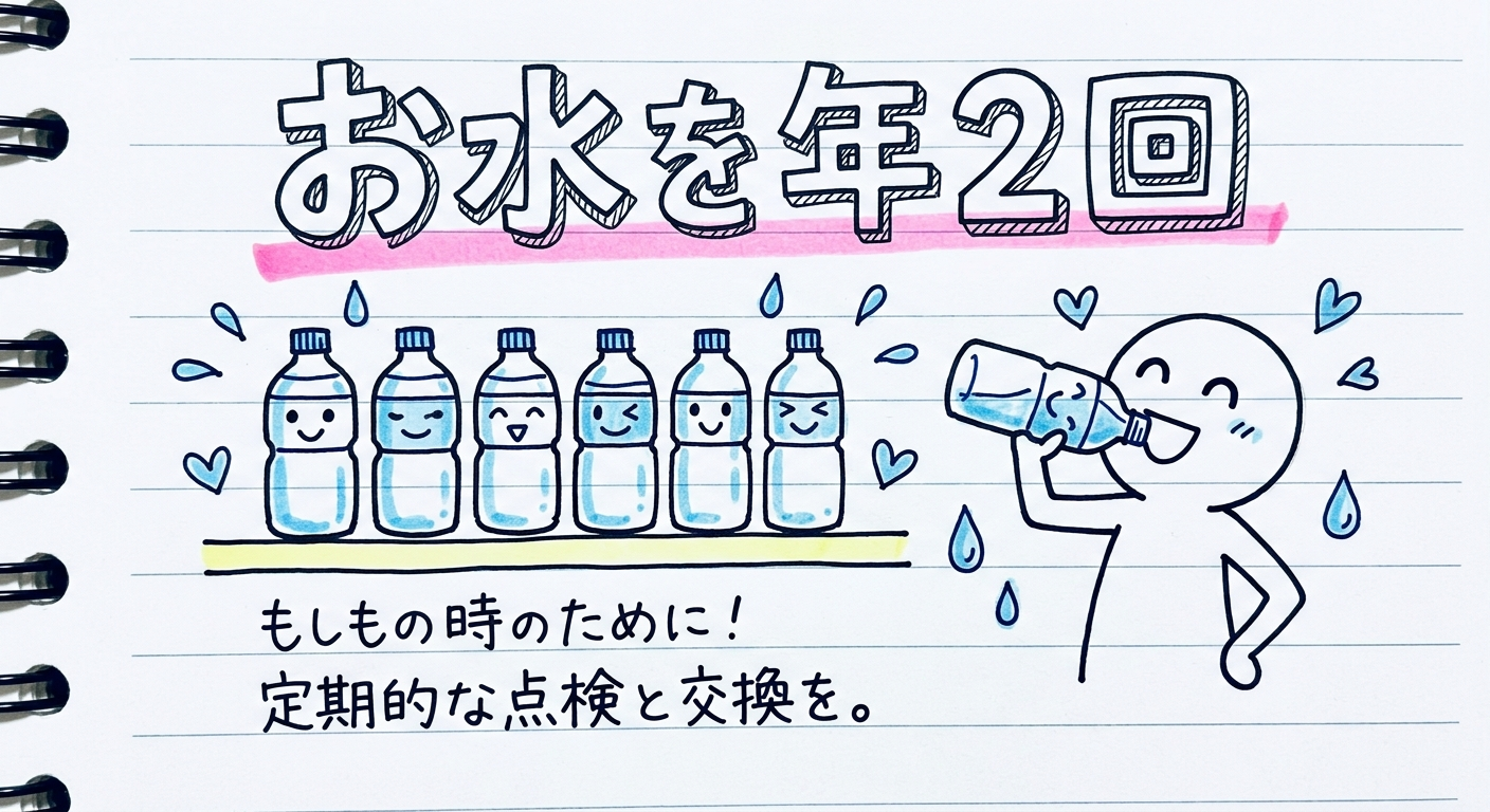 TOKAIホールディングスの株主優待でお水を年2回もらえる
